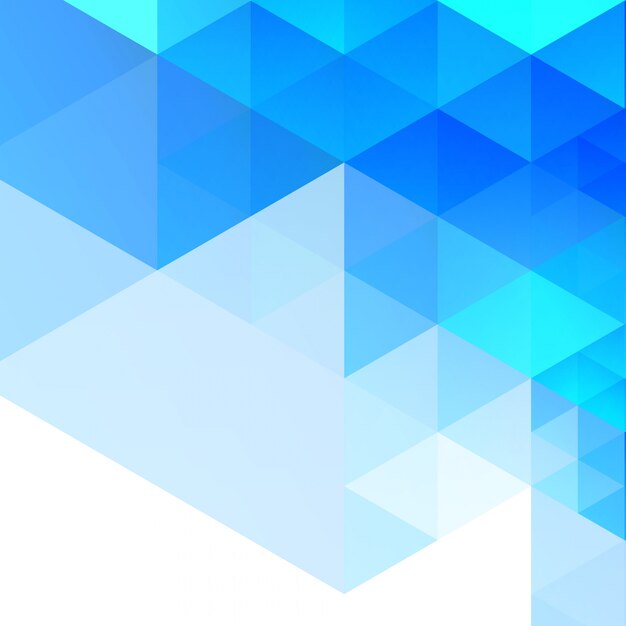Fondo abstracto geométrico azul