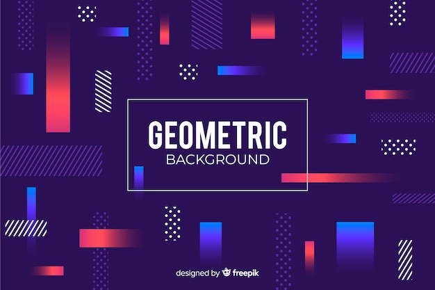 Fondo abstracto geométrico