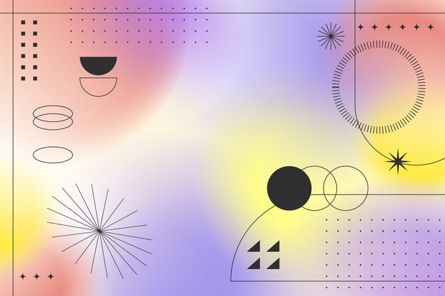 Fondo abstracto con gradiente