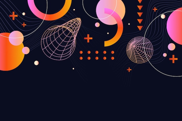 Fondo abstracto con gradiente