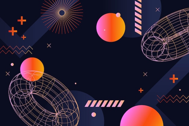 Fondo abstracto con gradiente