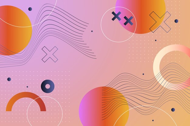 Fondo abstracto con gradiente