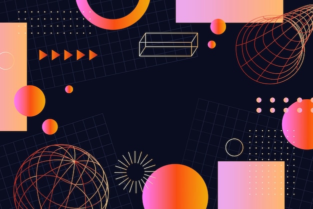 Fondo abstracto con gradiente