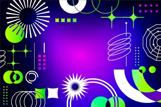 Fondo abstracto con gradiente