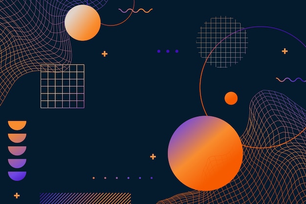 Fondo abstracto con gradiente