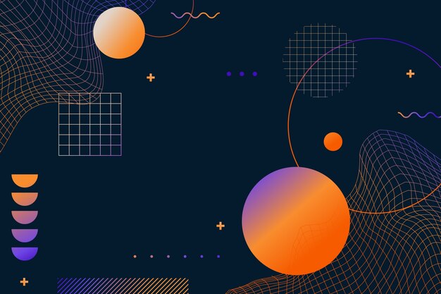 Fondo abstracto con gradiente