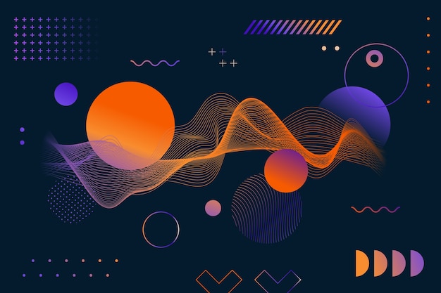 Fondo abstracto con gradiente
