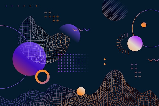 Fondo abstracto con gradiente