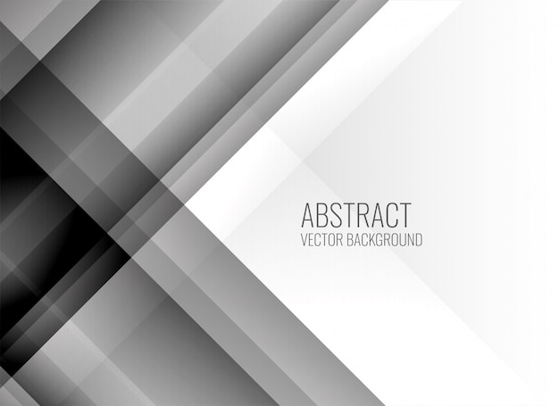 Vector gratuito fondo abstracto de líneas grises limpias