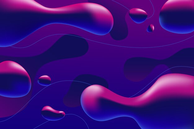 Fondo abstracto líquido degradado