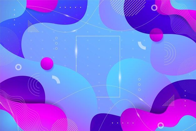Fondo abstracto líquido degradado