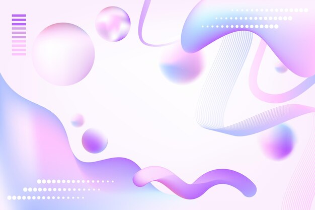 Fondo abstracto líquido degradado
