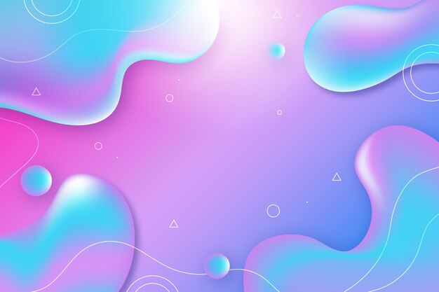 Fondo abstracto líquido degradado