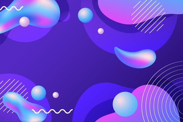 Fondo abstracto líquido degradado