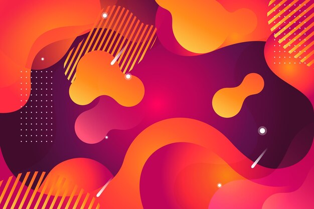 Fondo abstracto líquido degradado