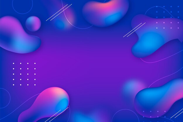 Fondo abstracto líquido degradado