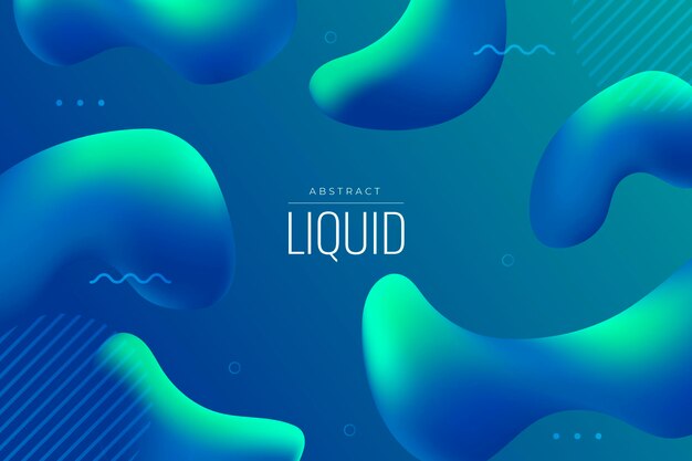 Fondo abstracto líquido degradado