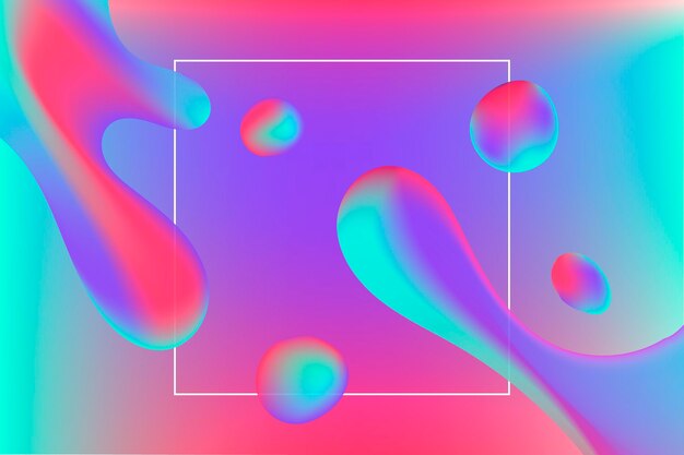 Fondo abstracto líquido degradado