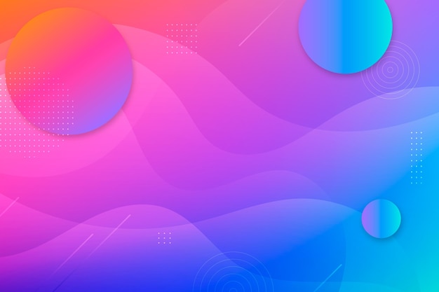 Fondo abstracto líquido degradado