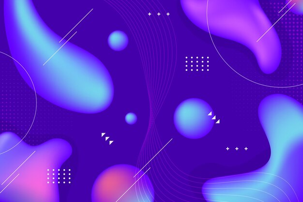 Fondo abstracto líquido degradado