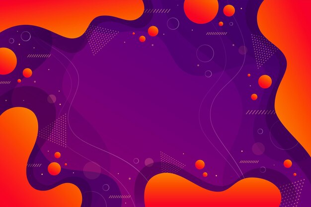 Fondo abstracto líquido degradado
