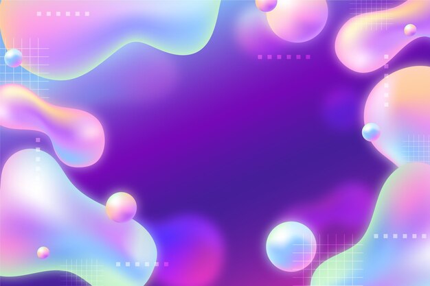 Fondo abstracto líquido degradado