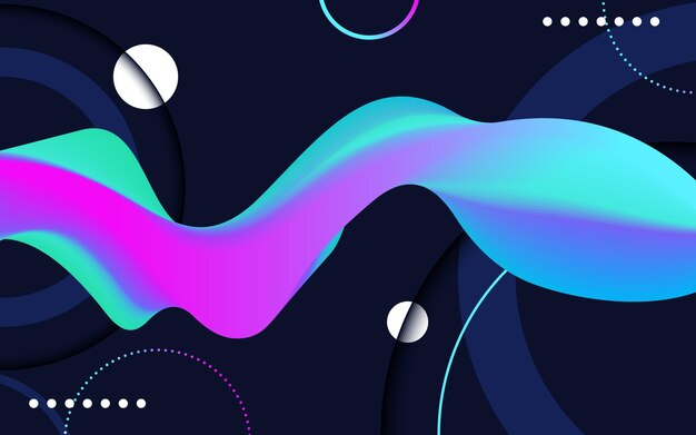 Fondo abstracto líquido degradado