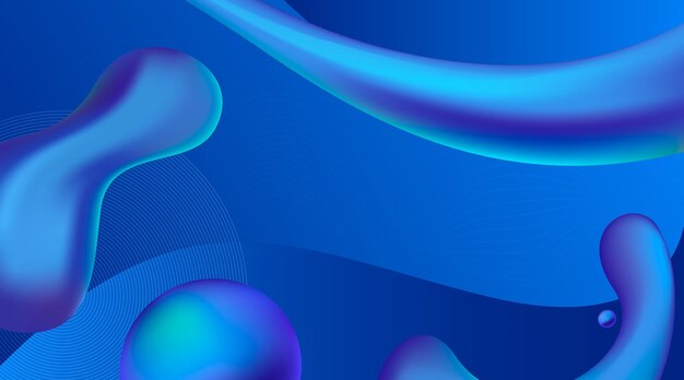 Fondo abstracto líquido con gradiente