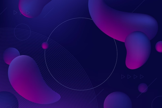 Fondo abstracto líquido con gradiente