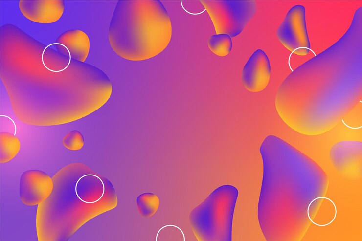 Vector gratuito fondo abstracto líquido con gradiente