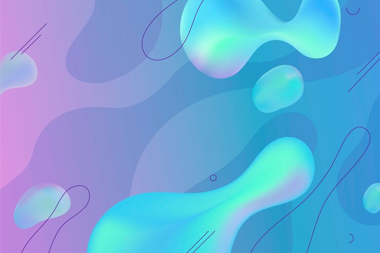 Vector gratuito fondo abstracto líquido con gradiente