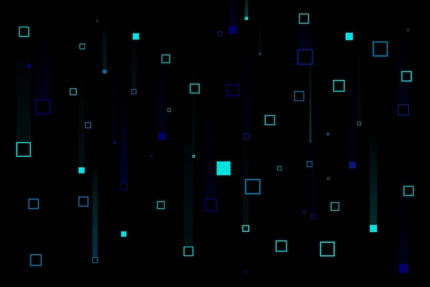 Fondo abstracto lluvia de píxeles