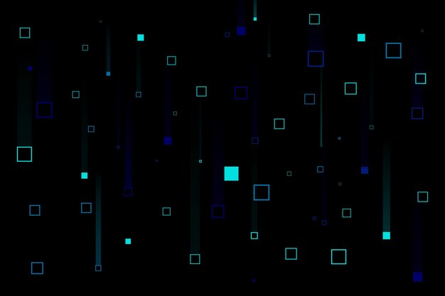 Fondo abstracto lluvia de píxeles