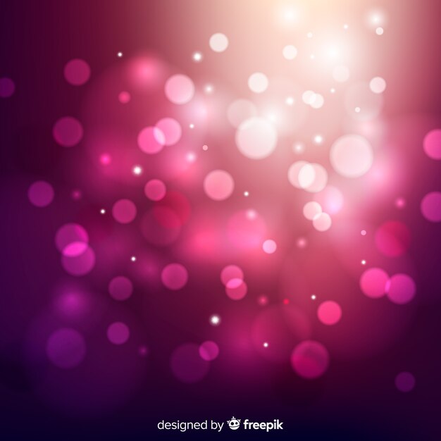 Fondo abstracto de luces borrosas