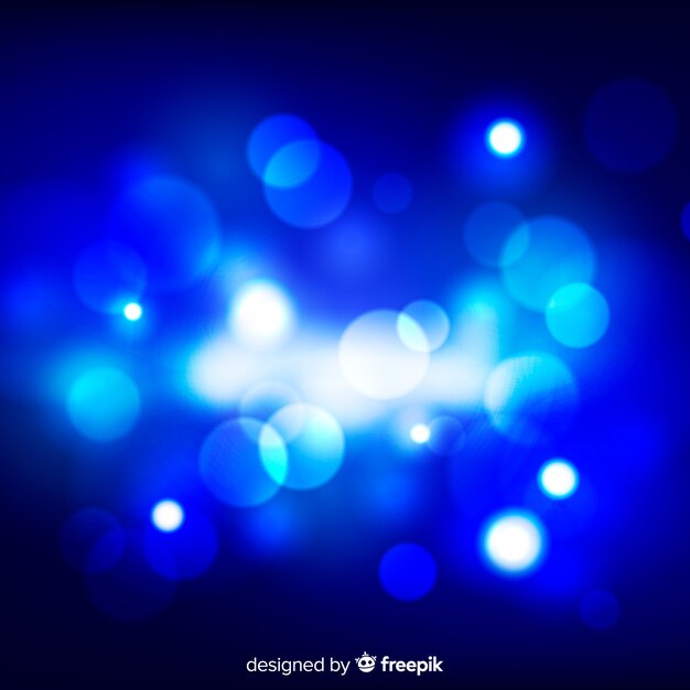 Fondo abstracto de luces borrosas
