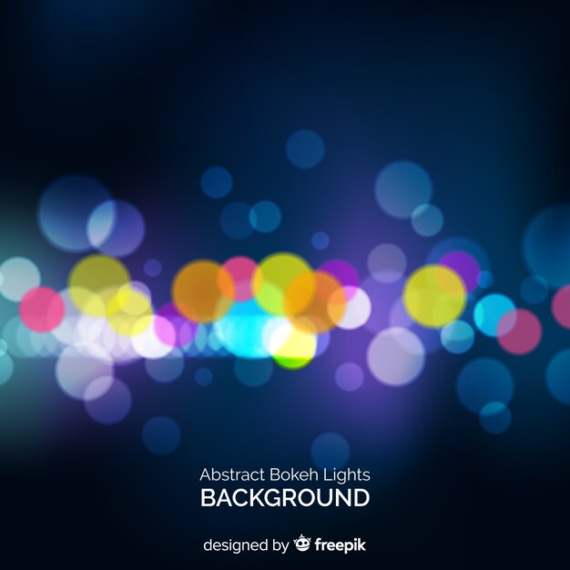 Fondo abstracto con luces