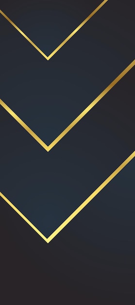 Fondo abstracto de lujo negro y dorado