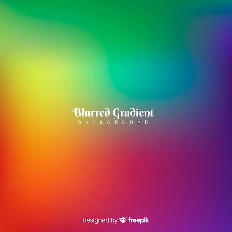 Vector gratuito fondo abstracto de malla borrosa degradada