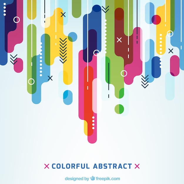 Fondo abstracto memphis