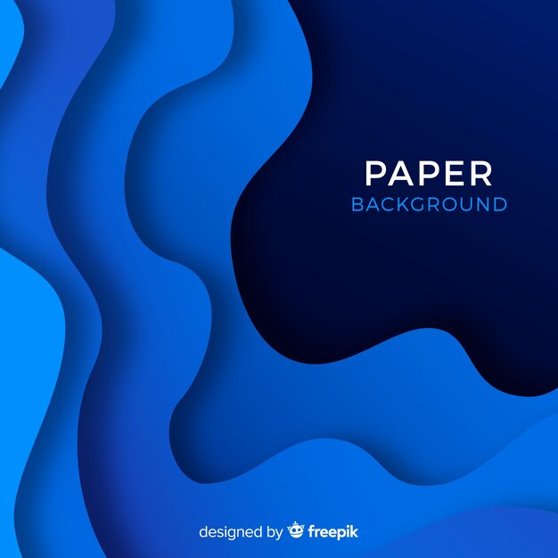 Fondo abstracto moderno con estilo de papel