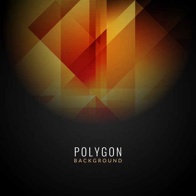 Fondo abstracto moderno poligonal