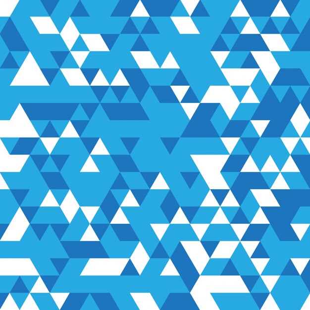 Fondo abstracto de mosaico azul
