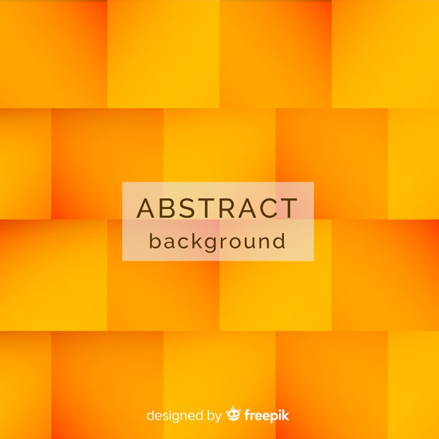 Fondo abstracto naranja con cuadrados