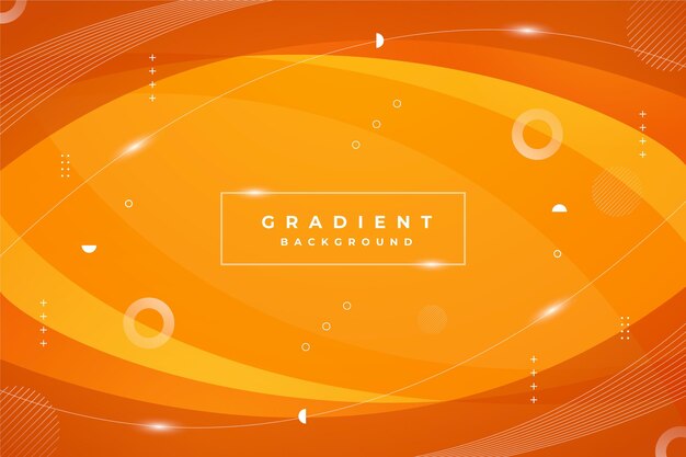 Fondo abstracto naranja degradado