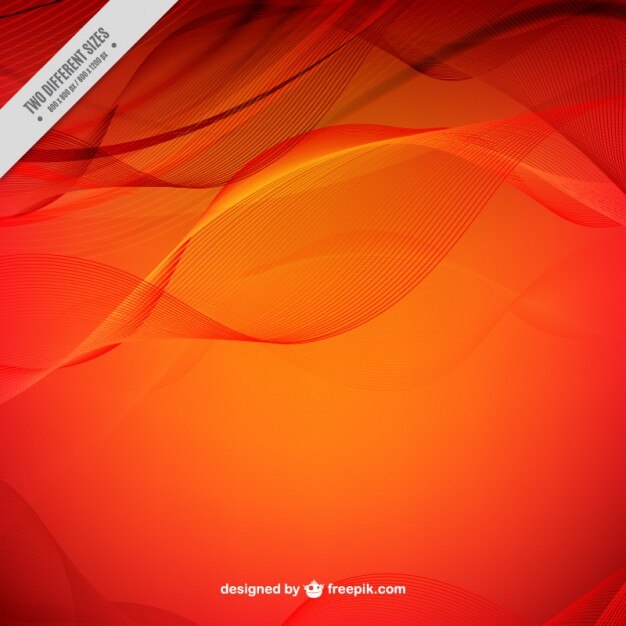 Fondo abstracto naranja