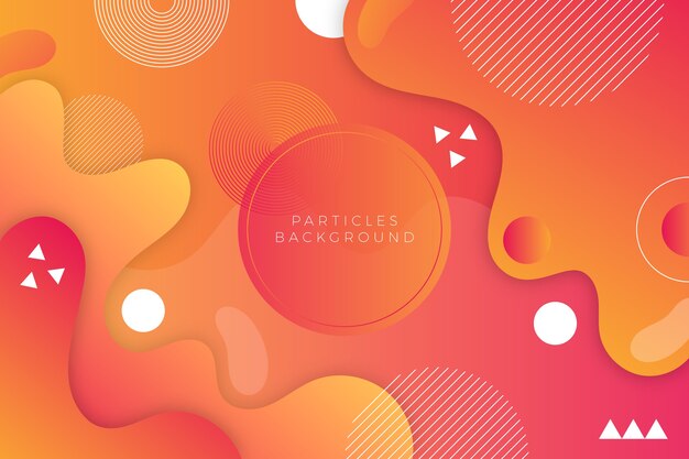 Fondo abstracto naranja