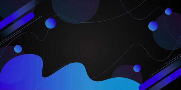 Fondo abstracto negro azul