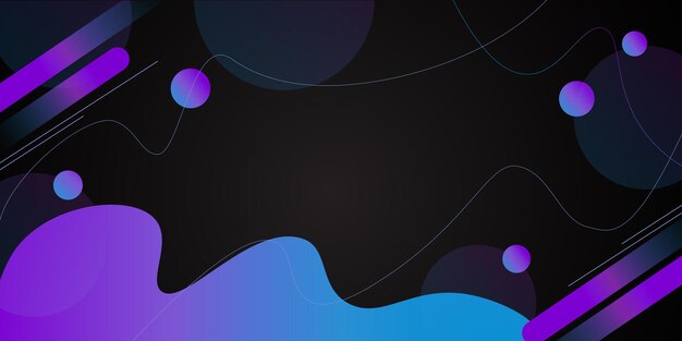 Fondo abstracto negro azul