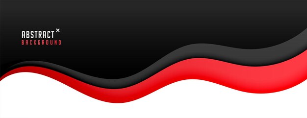 Fondo abstracto negro rojo oscuro en estilo ondulado