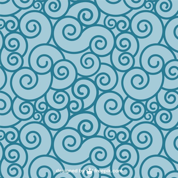 Fondo abstracto con olas